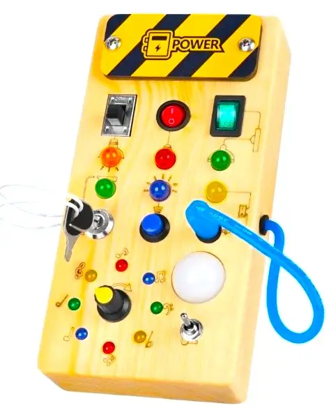 wooden led board
